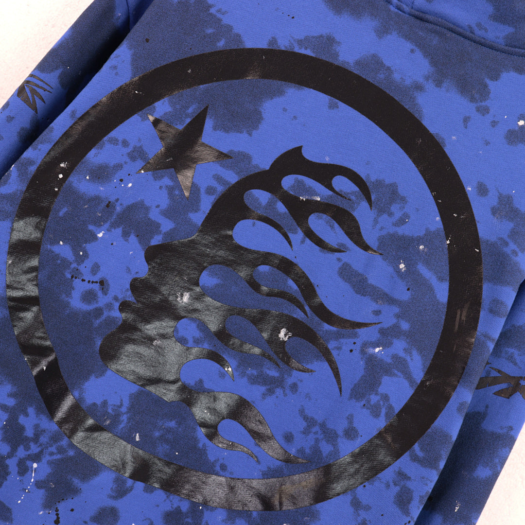 Hellstar Sports Tie-Dye Skull Hoodie