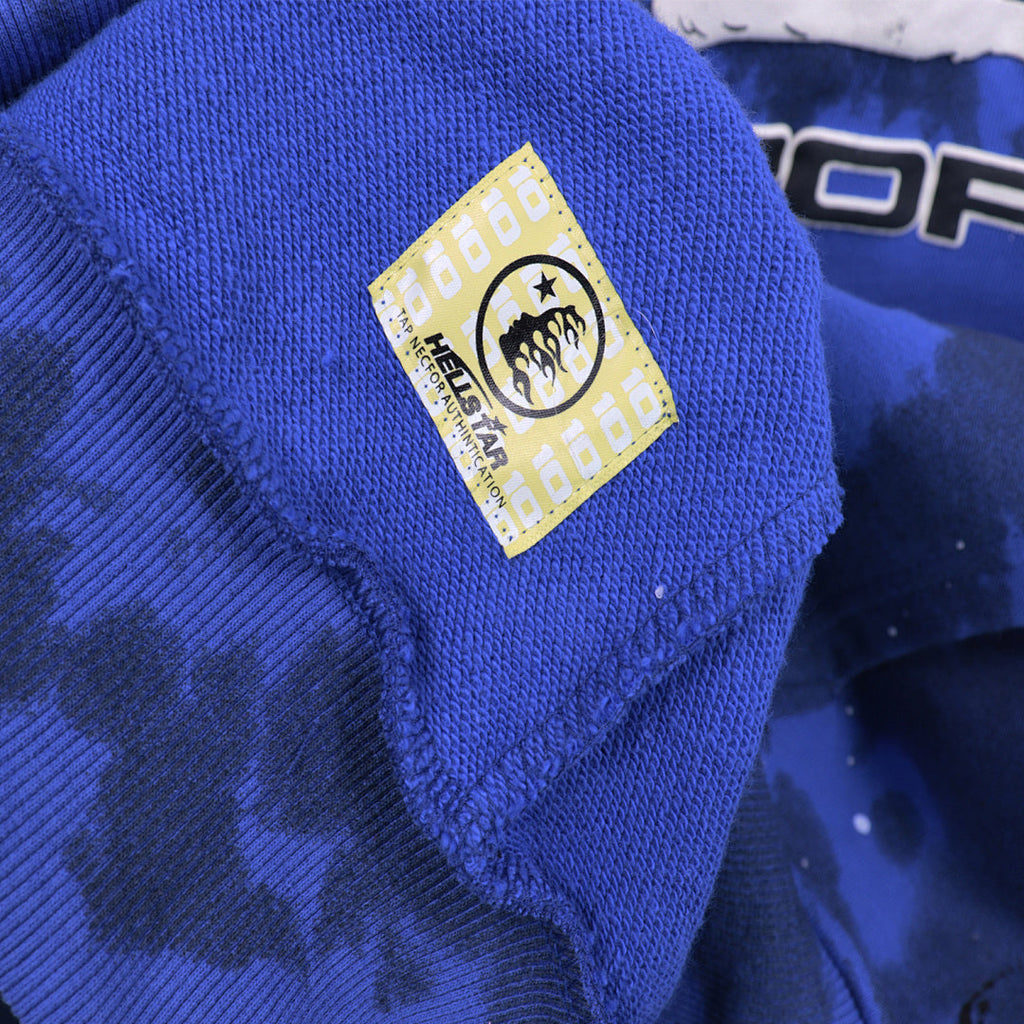 Hellstar Sports Tie-Dye Skull Hoodie