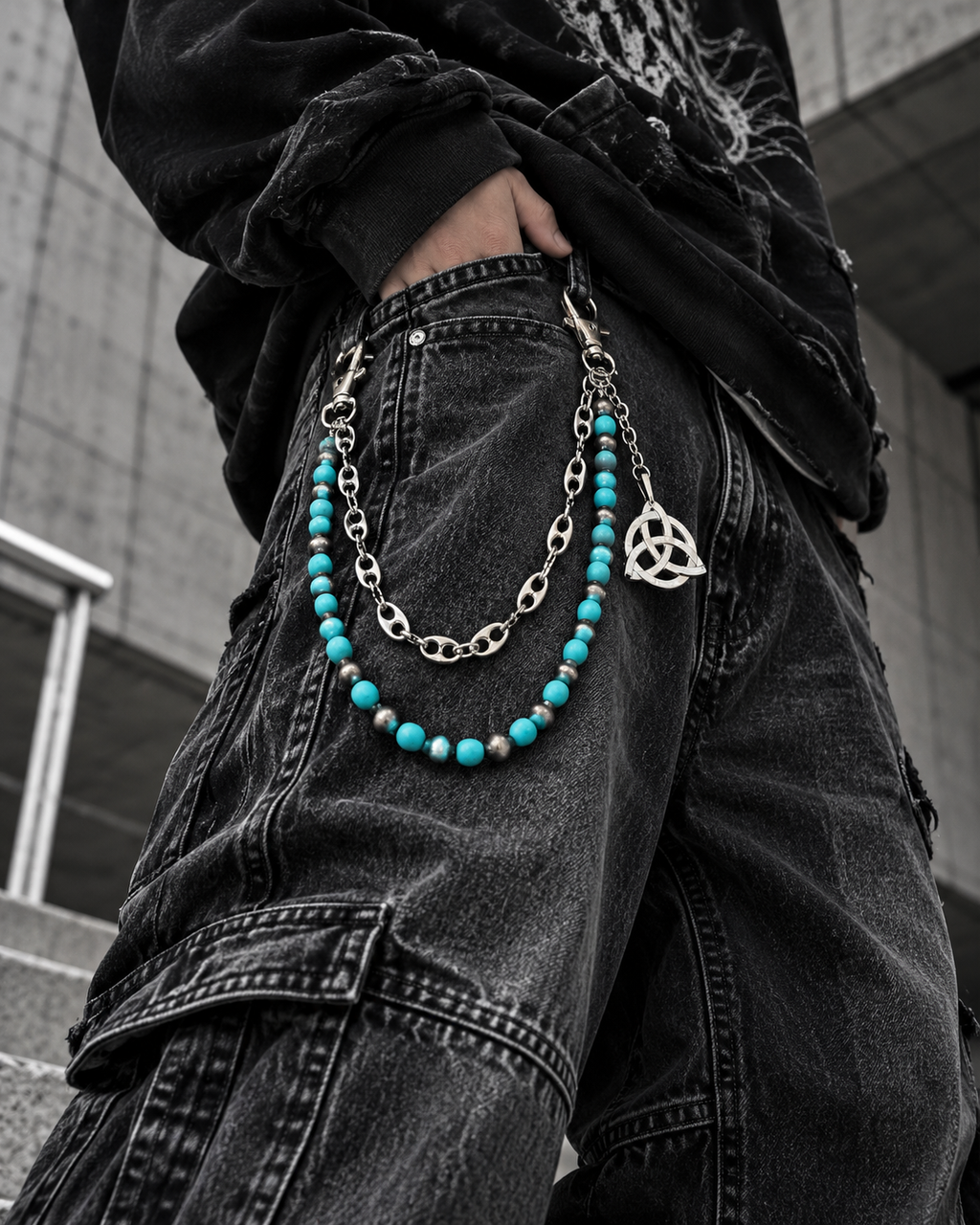 SIGNAL Beaded Hardware Chain