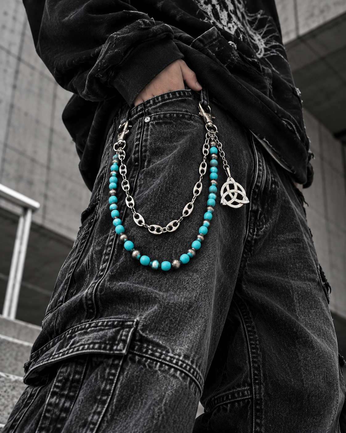 SIGNAL Beaded Hardware Chain
